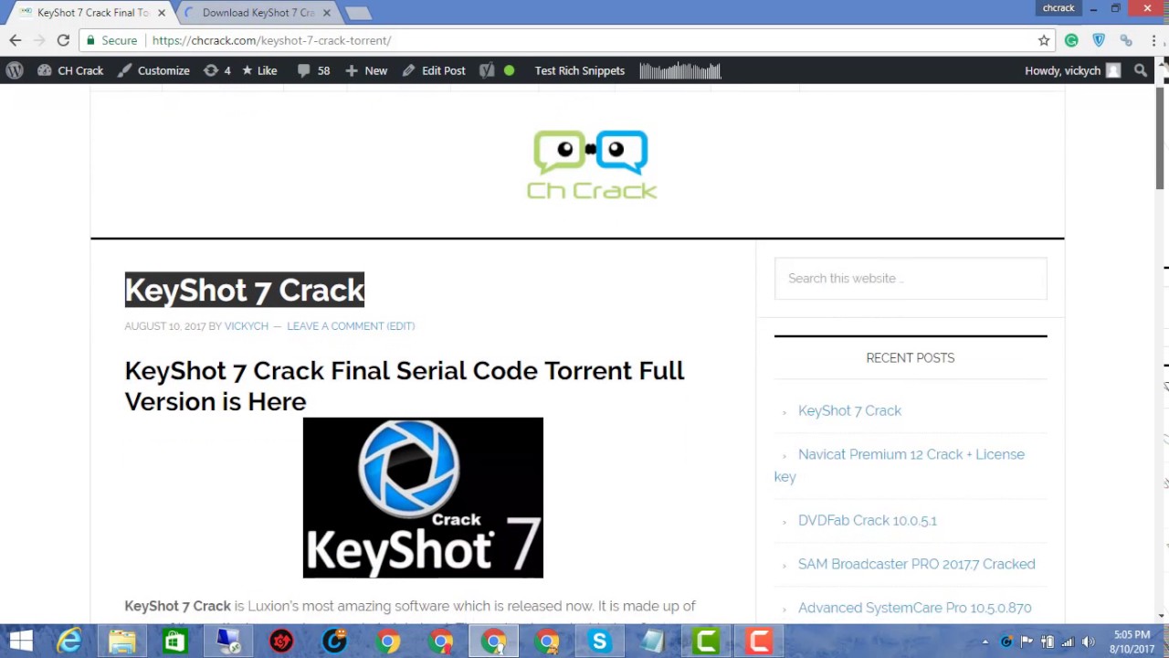 keyshot 7 crack download